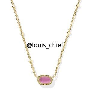 Mini Elisa Gold Satellite Short Pendant Necklace